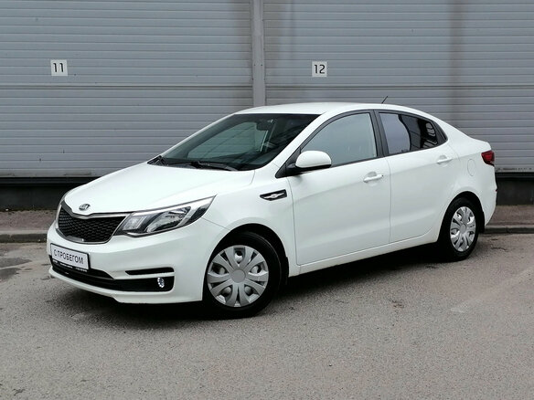 2015 Kia Rio III, белый