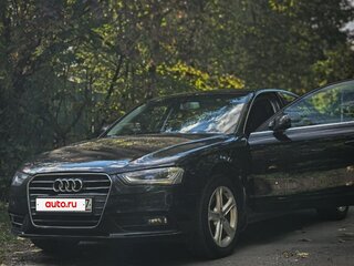 2012 Audi A4 IV (B8) Рестайлинг, чёрный, 1340000 рублей, вид 1