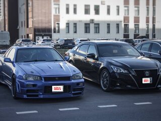 1999 Nissan Skyline X (R34), синий, 2450000 рублей, вид 2