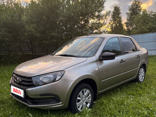2020 Lada (ВАЗ) Granta I Рестайлинг, серый, 590000 рублей, вид 1