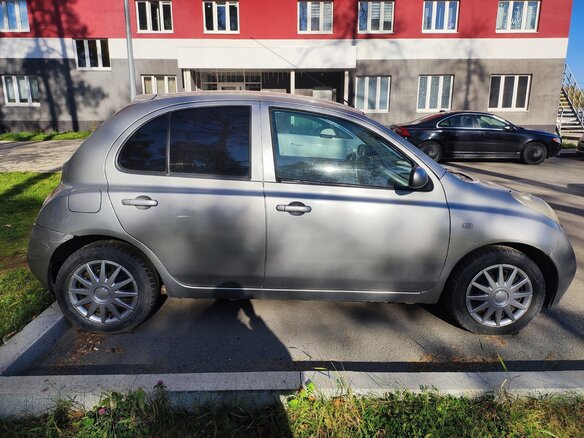 2005 Nissan Micra III (K12), серый, 380000 рублей - вид 4