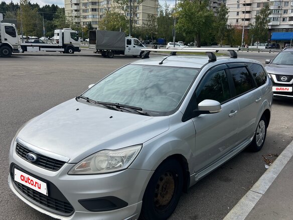 2009 Ford Focus II Рестайлинг, серебристый
