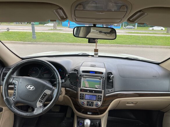 2011 Hyundai Santa Fe II Рестайлинг, белый, 1290000 рублей - вид 11