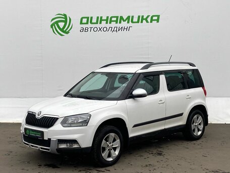 2014 Skoda Yeti I Рестайлинг, белый, 920000 рублей, вид 1