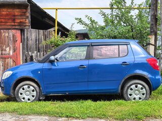 2009 Skoda Fabia II, синий, 350000 рублей, вид 3