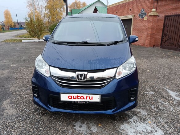 2014 Honda Freed I Рестайлинг, синий, 1199999 рублей - вид 2