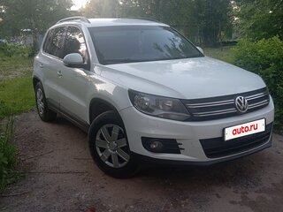 2014 Volkswagen Tiguan I Рестайлинг, белый, 1220000 рублей, вид 1