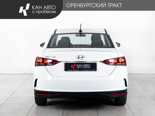 2021 Hyundai Solaris II Рестайлинг, белый, 1455000 рублей, вид 4