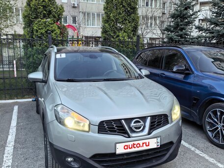 2012 Nissan Qashqai+2 I Рестайлинг, серебристый, 1125000 рублей, вид 2