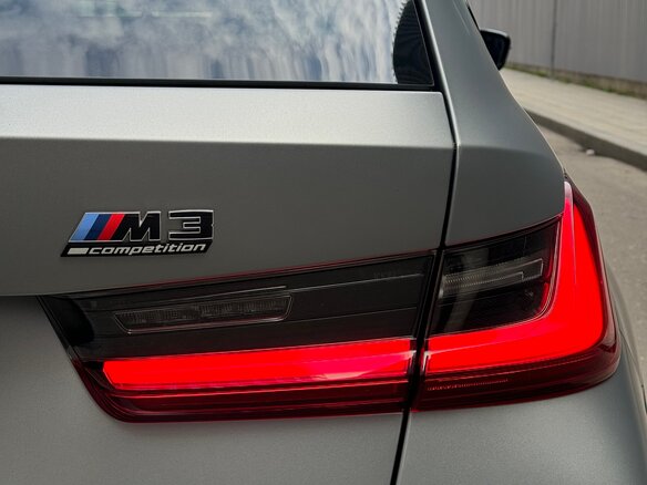 2024 BMW M3 Competition Package VI (G80) Рестайлинг, серый, 11600000 рублей - вид 7