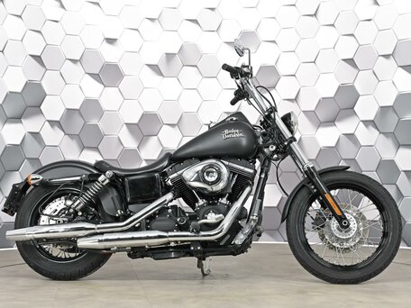 2016 Harley-Davidson Street Bob, чёрный, 879000 рублей, вид 3