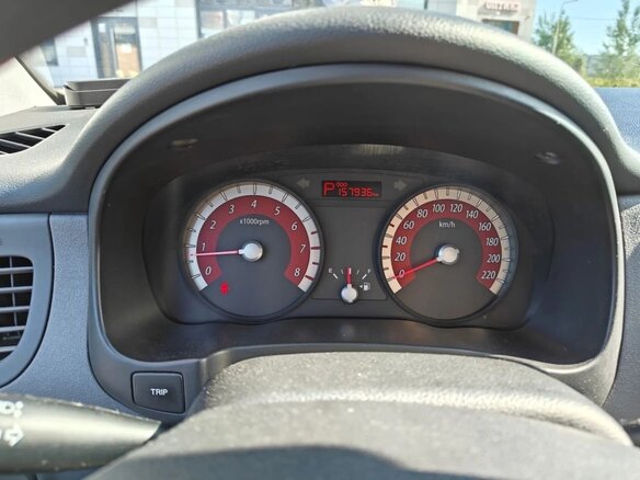 2010 Kia Rio II Рестайлинг, бежевый - вид 6
