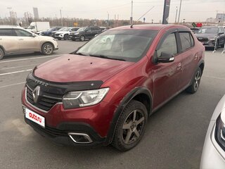 2018 Renault Logan Stepway II Рестайлинг, красный, 1050000 рублей, вид 1