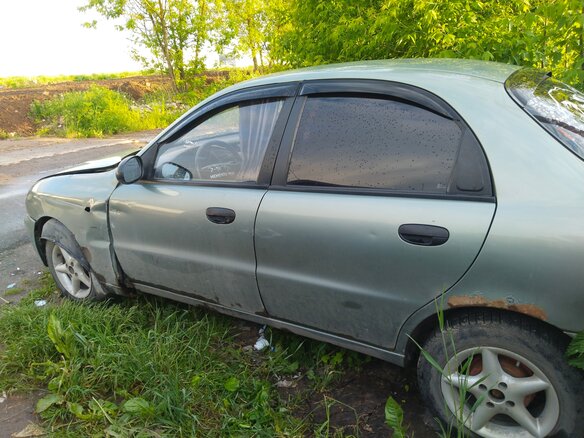 2008 Chevrolet Lanos I, зелёный, 150000 рублей - вид 2