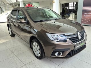 2018 Renault Logan II Рестайлинг, коричневый, 1069000 рублей, вид 3