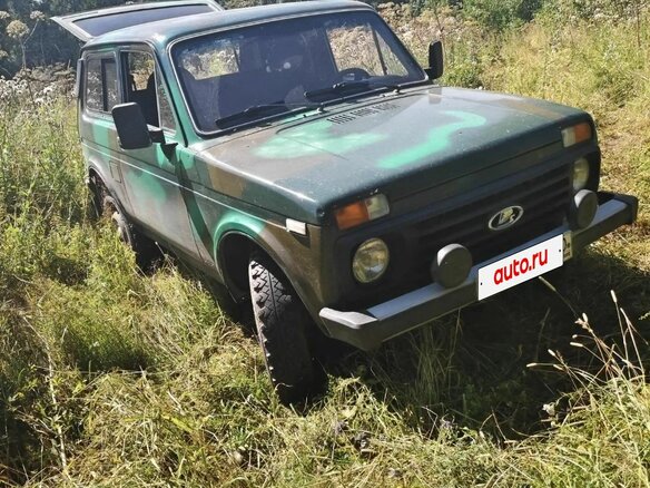 1988 Lada (ВАЗ) 2121 (4x4) I, зелёный, 360000 рублей - вид 5