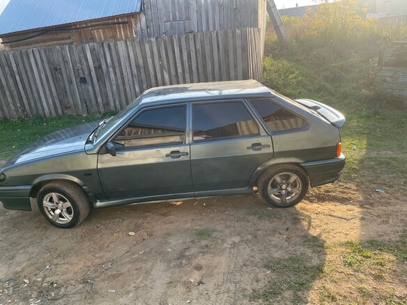 2006 Lada (ВАЗ) 2114, зелёный, 100000 рублей - вид 3