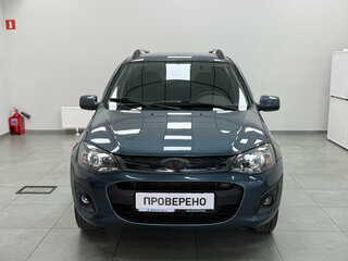 2014 Lada (ВАЗ) Kalina II, серый, 420000 рублей, вид 2