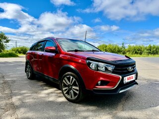 2022 Lada (ВАЗ) Vesta SW Cross I, красный, 1450000 рублей, вид 3