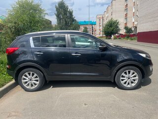 2014 Kia Sportage III Рестайлинг, чёрный, 1340000 рублей, вид 3