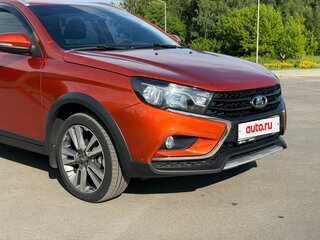 2020 Lada (ВАЗ) Vesta SW Cross I, оранжевый, 1325000 рублей, вид 3