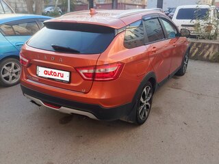2018 Lada (ВАЗ) Vesta SW Cross I, оранжевый, 1300000 рублей, вид 3