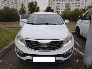 2013 Kia Sportage III, белый, 1300000 рублей, вид 1