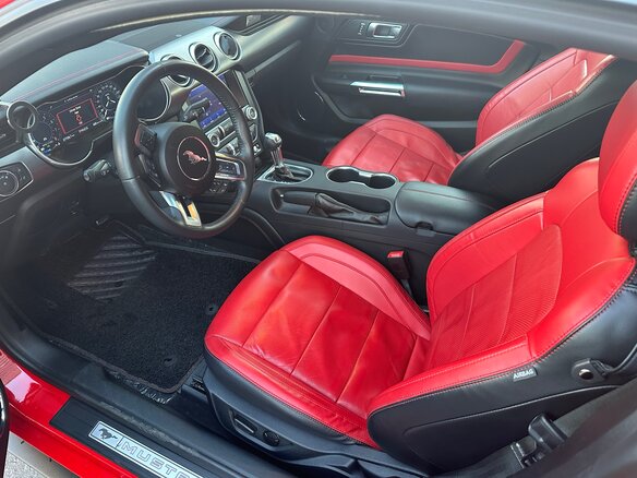 2021 Ford Mustang VI Рестайлинг, красный, 4200000 рублей - вид 29