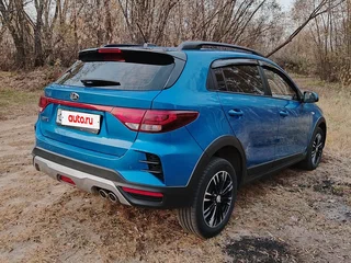 2021 Kia Rio X IV Рестайлинг, синий, 1900000 рублей, вид 5