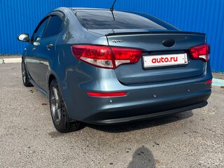 2015 Kia Rio III Рестайлинг, голубой, 950000 рублей, вид 4