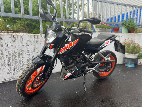 2018 KTM 200 Duke, чёрный, 330000 рублей