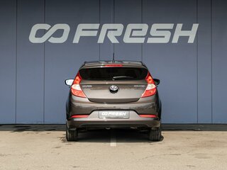2014 Hyundai Solaris I Рестайлинг, коричневый, 1120000 рублей, вид 4