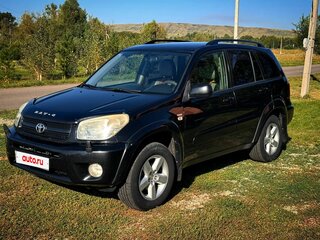 2003 Toyota RAV4 II (XA20) Рестайлинг, чёрный, 900000 рублей, вид 1