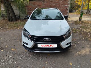 2020 Lada (ВАЗ) Vesta SW Cross I, белый, 1450000 рублей, вид 3