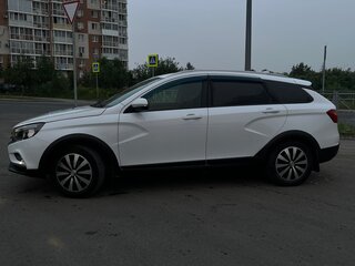 2019 Lada (ВАЗ) Vesta SW Cross I, белый, 960000 рублей, вид 2