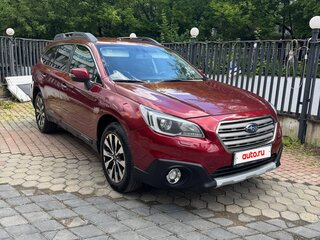 2017 Subaru Outback V, красный, 2150000 рублей, вид 4