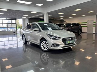 2017 Hyundai Solaris II, бежевый, 1420000 рублей, вид 5