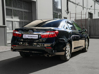 2012 Toyota Camry VII (XV50), чёрный, 1330000 рублей, вид 4