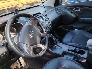 2015 Hyundai ix35 I Рестайлинг, синий, 1175000 рублей, вид 4