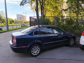 2003 Volkswagen Passat B5 Рестайлинг, синий, 270000 рублей, вид 2