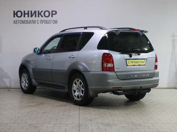 2007 SsangYong Rexton II, серебристый - вид 3