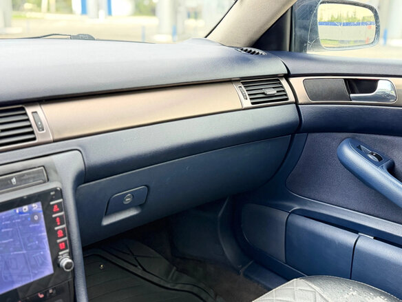 1998 Audi A6 II (C5), синий, 285000 рублей - вид 7