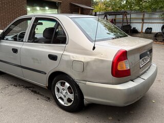 2007 Hyundai Accent ТагАЗ II, бежевый, 235000 рублей, вид 5