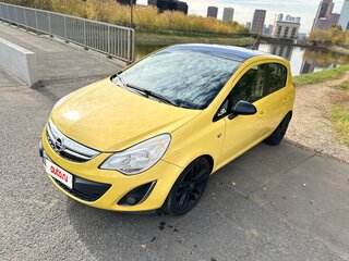 2012 Opel Corsa D Рестайлинг II, жёлтый, 650000 рублей, вид 1