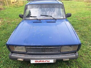 2007 Lada (ВАЗ) 2104, синий, 120000 рублей, вид 1