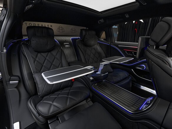 2026 Mercedes-Benz Maybach S-Класс 580 II (Z223) Рестайлинг, чёрный - вид 28