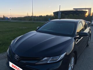 2018 Toyota Camry VIII (XV70), синий, 2150000 рублей, вид 5