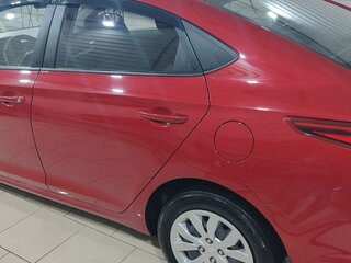 2019 Hyundai Solaris II, пурпурный, 1100000 рублей, вид 3