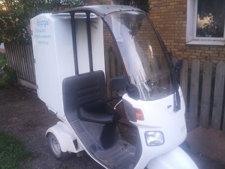 2015 Honda Gyro, белый, 99990 рублей, вид 2