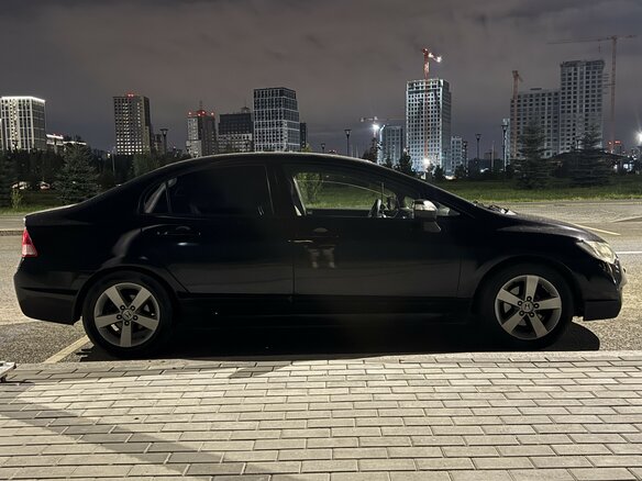 2007 Honda Civic VIII, чёрный, 695000 рублей - вид 9